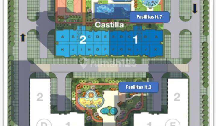 Dijual Apartemen Semi Furnish Di Sky House Alam Sutera 2