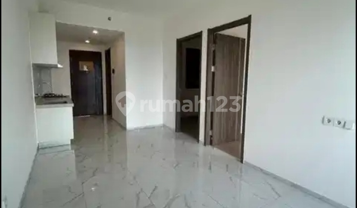 For Rent Cheap Sky House Apartment 2 Bedrooms Unfurnished Only AC + Curtains Bsd