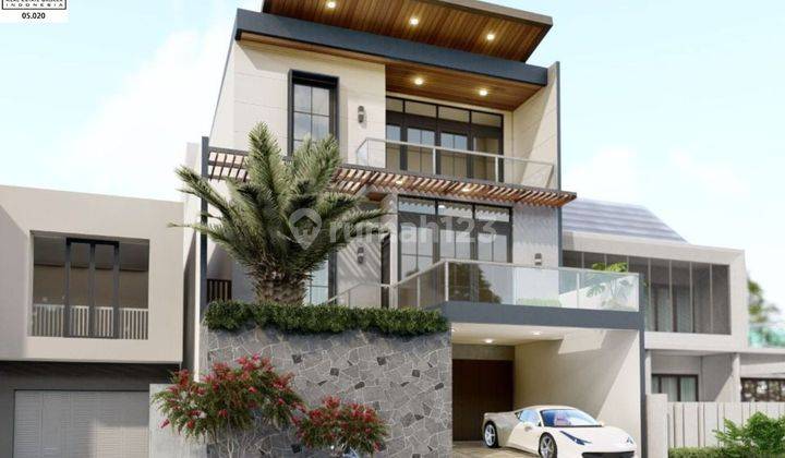 Rumah Baru 3lt Full Interior Modern Di Mekar Wangi Bandung 1