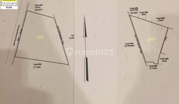 KAVLING SANGAT MURAH POSISI MAINROAD DI KATAPANG, BANDUNG 1