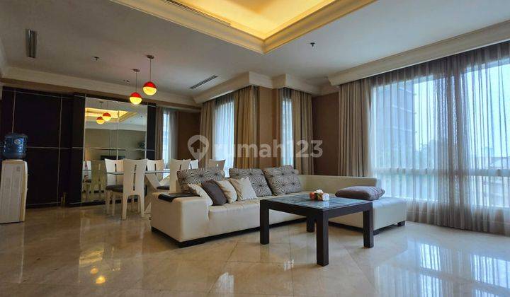 SCBD Suite Apartment, 2 bedroom, 165 m2, ready to occupied,  close to Pacific Place Mall and  Sudirman 1