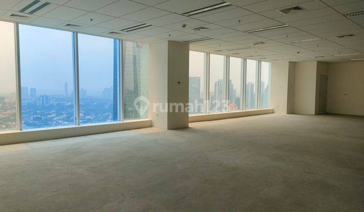 Centennial Tower Gatot Subroto, 500m2, bare condition, corner  unit view Four Season Hotel Gatot Subroto, good price 1