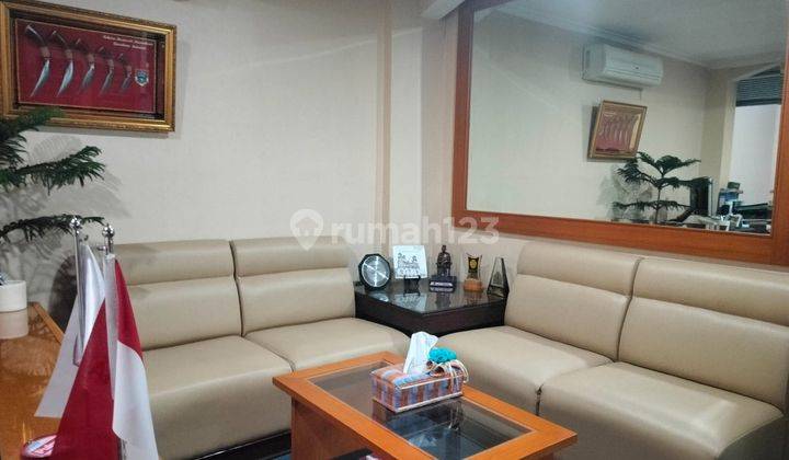 Rasuna Office Park, 174 m2, furnished, siap huni, berjalan kaki menuju MRT station 2