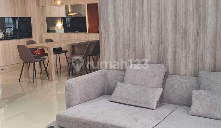 ruang keluarga apartment somerset kencana pondok indah,