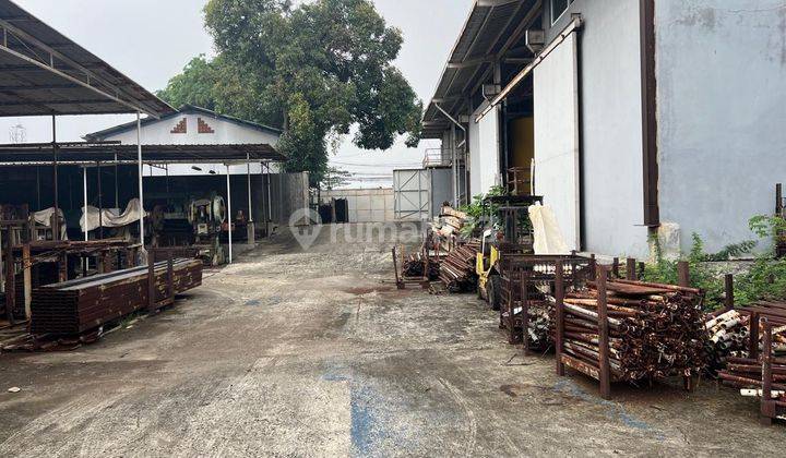 Tanah dan Gudang eks pabrik Besi di Bintara Bekasi,  luas: 3900 m2 cocok distribusi logistik, akses tol JORR, Becakayu, dan ke Jakarta Timur 2