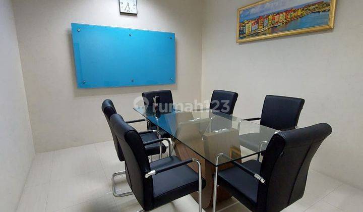 Office Space Puri Indah Financial Tower, CBD Jakarta Barat,  125m2, furnished, sudah sertifikat, bisa melalui KPO 1