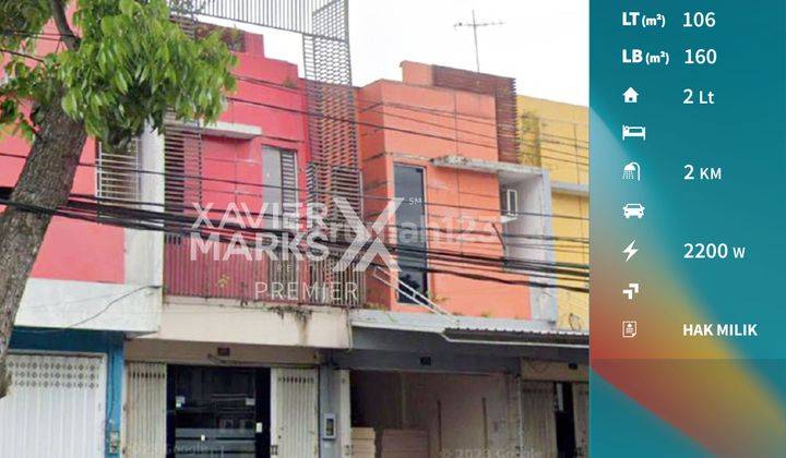 Ruko di Raya Tidar Malang Lokasi Nol Jalan Strategis  1