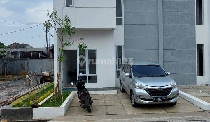 Rumah Minimalis 1,5Lantai dlm cluster dekat MRT & Tol di Ciputat - Tangsel 1