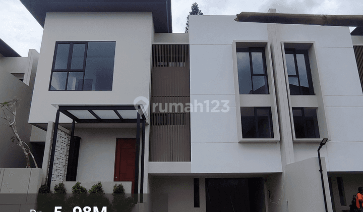 Rumah Baru siap huni dlm exclusive cluster selangkah ke Tol di Pondok Labu, Jaksel 1