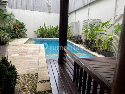 Rumah mewah dgn private Pool dijual murah di Kebagusan, Jaksel 2