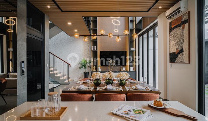 3-Story House with Elevator in Hannam Shilla Cluster, Sawangan, Depok. 2