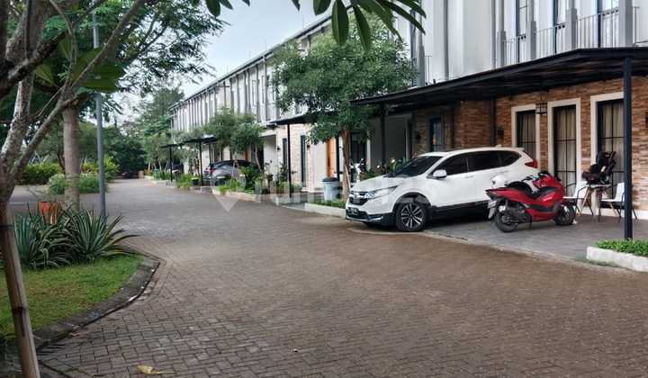 Rumah 2 Lantai Siap Huni Dkt MRT dlm Cluster di Cirendeu, Ciputat 2