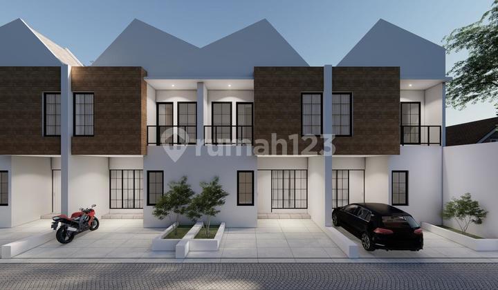 Rumah Minimalis 2 Lantai Dlm Cluster Di Pondok Cabe, Tangsel