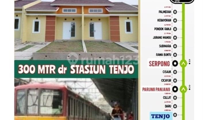 Free DP, All in 2 Juta Akad kredit, Rumah Siap huni, ada indent  3