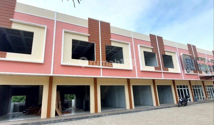 Di jual ruko baru, Lokasi strategis, Akses mudah dgn kreta n Tol  6