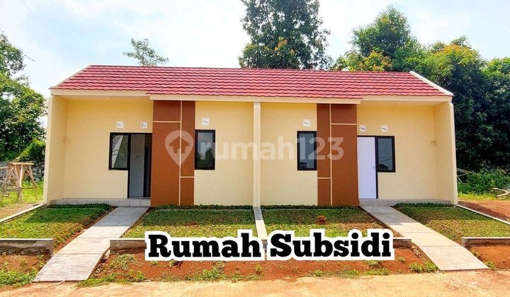 Rumah di Tenjo 3 Menit Dr Stasiun, Dobel Dinding Bata Hebel
