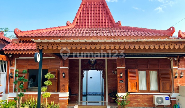 Hunian Jawa Etnik 400 Jutaan Dalam Kawasan Wisata Prambanan