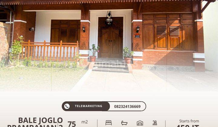 Yuk Gercep Promo Khusus 2 Pembeli Pertama, Segera Miliki Unit Joglo di Prambanan 1