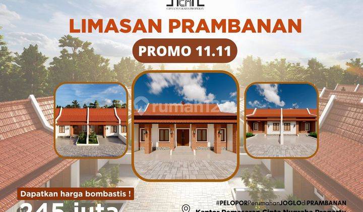 Spesial Sale 11.11 Promo Villa Limasan Minimalis, 245 Juta  2