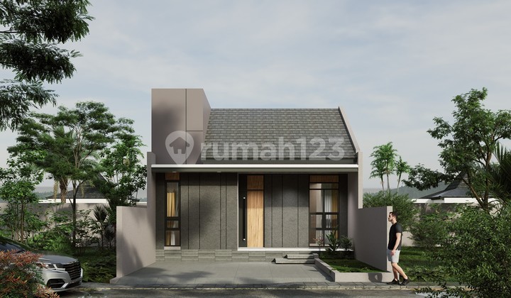 Own a House in Sleman, Featuring a Distinctive Modern Style with Luxury Touches, SHM.