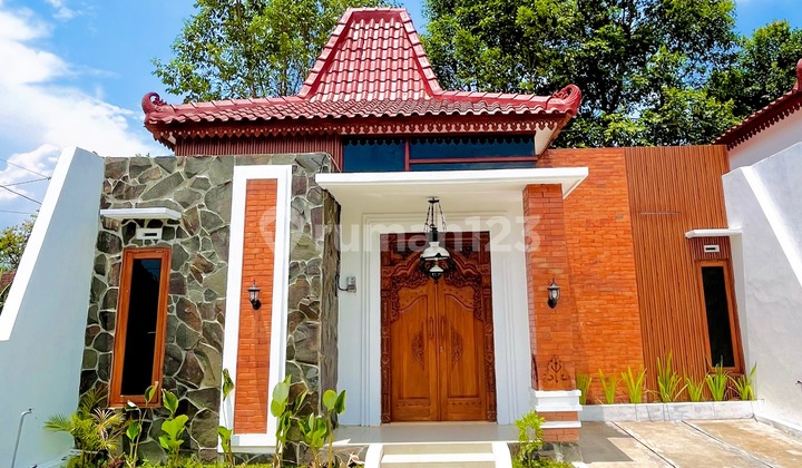 Rumah Klaten Harga Murah Bergaya Joglo Etnic 1