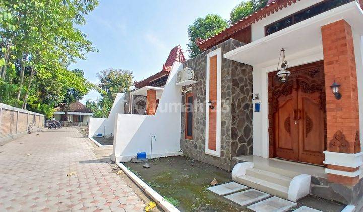 Rumah SHM Model Joglo Modern Dekat Jl Utama Jogja Solo 1