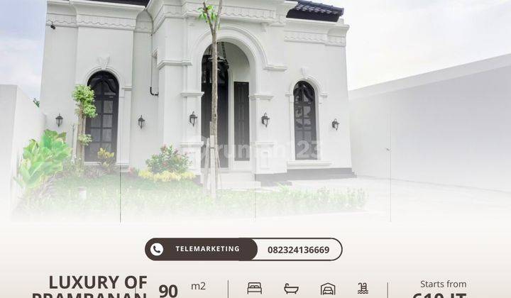 Rumah Mediterania Semi Modern Termurah, Bisa Nego  1