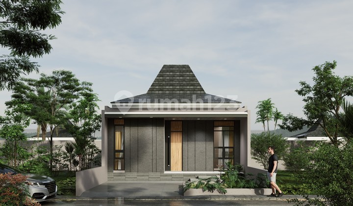 Rumah Joglo Minimalis Sleman. View Asri, Udara Segar, Akses Mudah