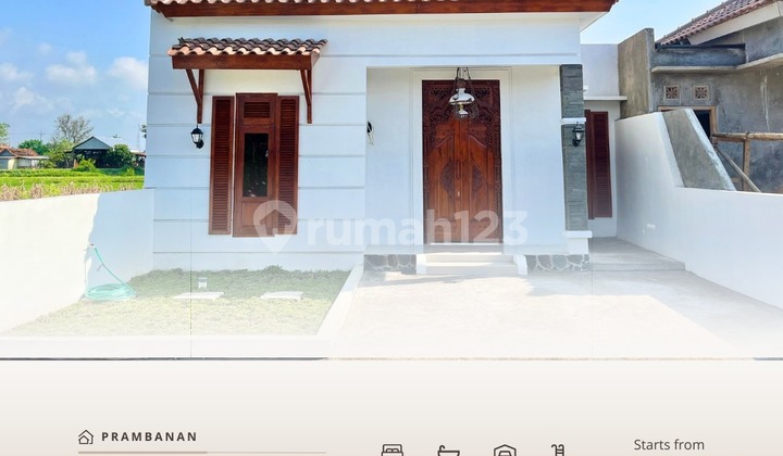Rumah jawa Ala Modern Harga 299 Juta Dekat Tol Prambanan 1