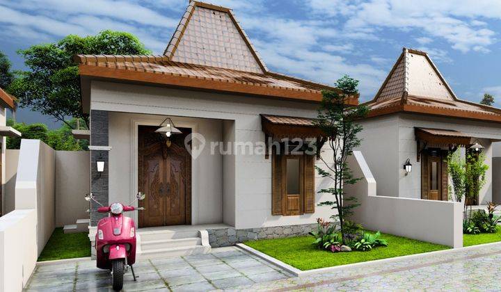 Cantik Elegant, Rumah Joglo Minimalis Segera Sold Out di Sleman 1