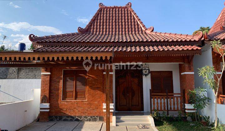 Segera Sold Out Rumah Joglo Sisa 1 Unit Dalam Zona Wisata Prambanan 1