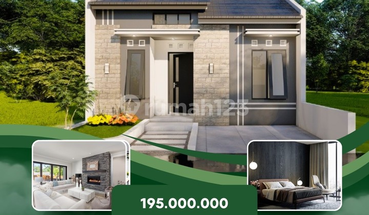 Rumah Minimalis Dekat Kampus UII Yogyakarta Harga 195 Juta, SHM!