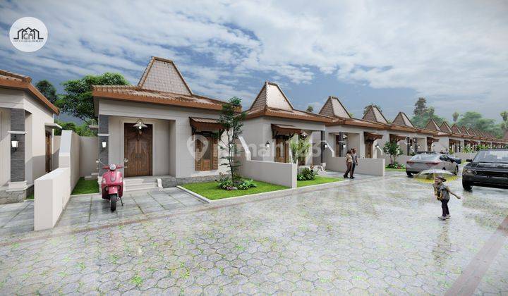 Promo Besar Besaran Rumah Joglo Nuansa Asri View Sawah Harga Murah  2