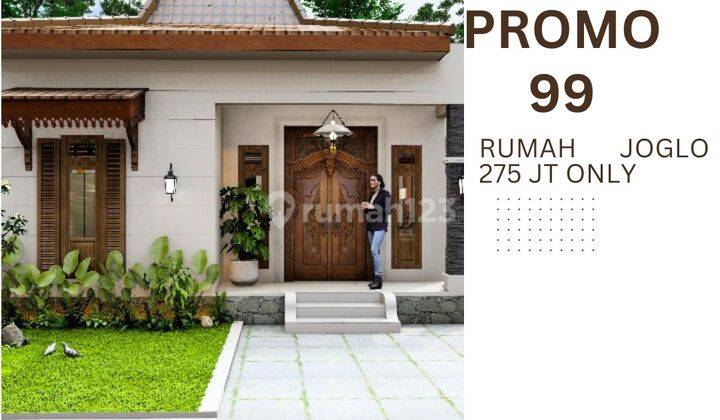 Rumah Modern Balutan Jawa, Harga Spesial Promo di 200 Jutaan. 1