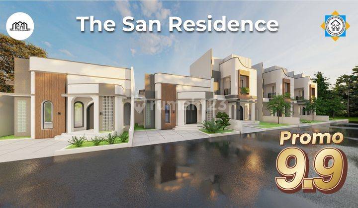 Unik Rumah Modern Dijual Murah Di New Cluster The San Residence 1