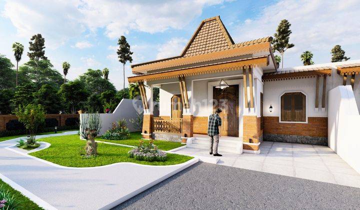 Rumah Klaten, Harga Murahh Bergaya Etnik Modern 1