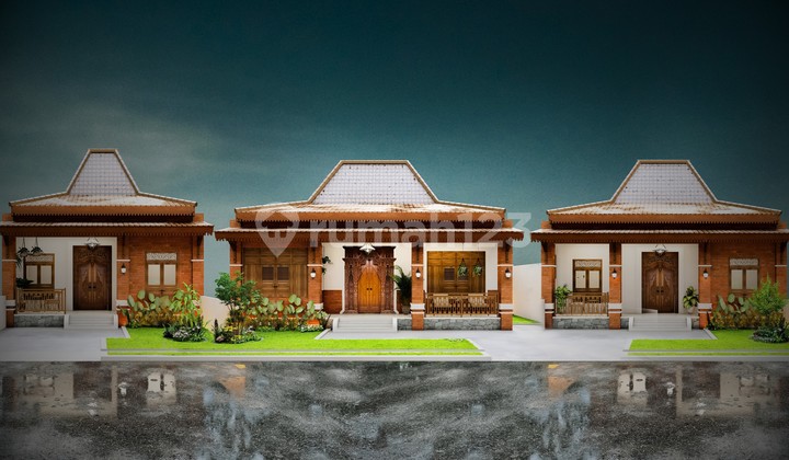 1 unit left, a beautiful Joglo ethnic concept residence in the Prambanan tourist zone.