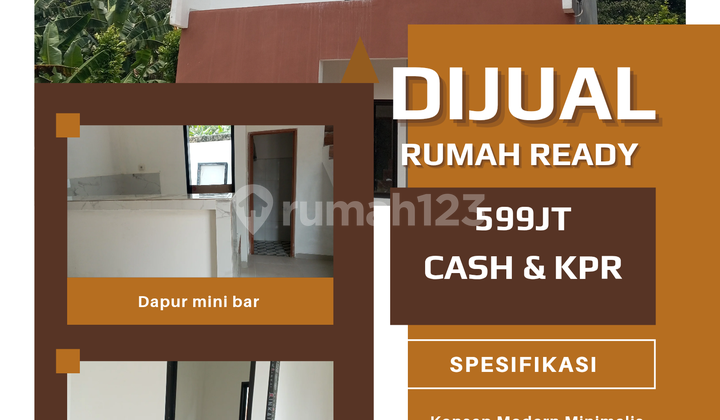 Dijual Rumah 2 Lantai Dekat Tsm Cibubur 1