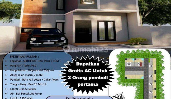 Rumah 2 Lantai Seharga Rumah 1