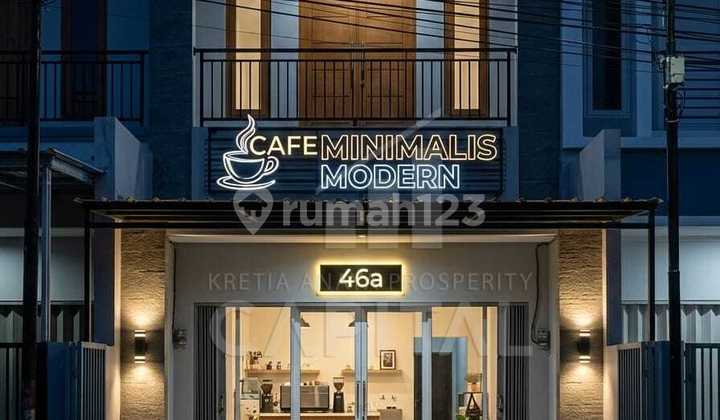 Dua Unit Ruko Rendeng Cantik Siap Pakai di Pasir Salam Bandung