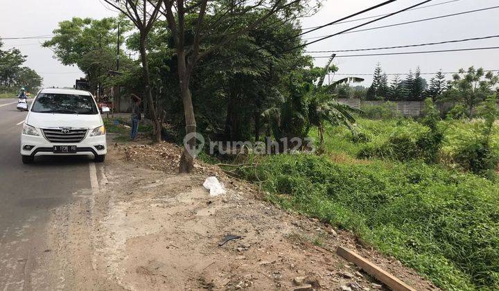 Jual Tanah 12.000 M2 di Jalan Raya Serang  1