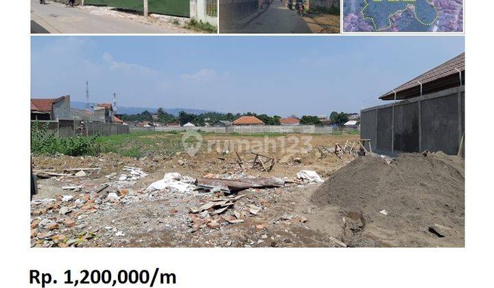 Jual Tanah HGB 14.500 M2 di Jln Raya Industri Citeureup 1