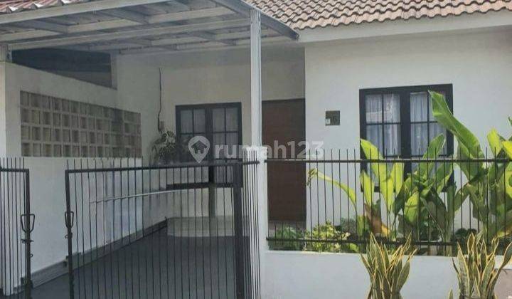 RUMAH CANTIK SUDAH RENOVASI DALAM CLUSTER DI GRAHA BINTARO JAYA 1