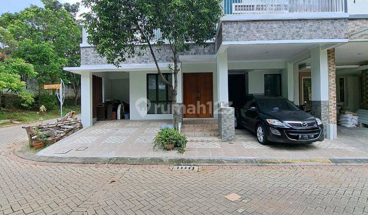 Dijual rumah full renovasi posisi hook di Discovery Bintaro 1