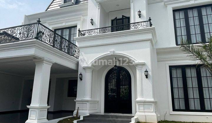 RUMAH BARU MEWAH AMERICAN CLASSIC MODERN DALAM CLUSTER SEKTOR 7  DI BINTARO JAYA 1