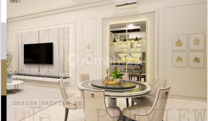Disewakan Rumah Golf Island PIK, Ukuran 8x25, Fully Furnished 6