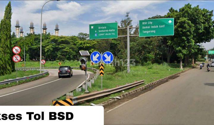 Barang Langka, Kavling Di Kawasan Pergudangan Taman Tekno Bsd Dekat Tol 1