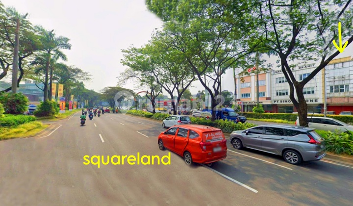DISEWAKAN RUKO GOLDEN BOULEVARD BSD, 3 LANTAI HADAP JALAN RAYA UTAMA BSD, SAMPING BANK