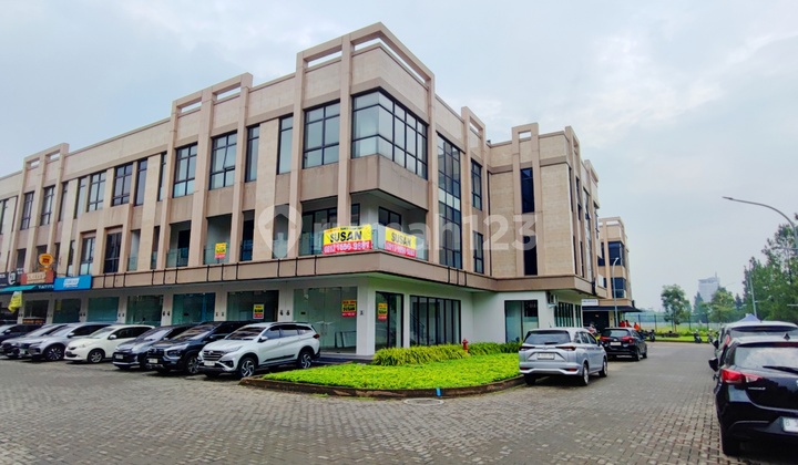 DIJUAL RUKO ICE BSD GANDENG HADAP JALAN RAYA, COCOK UNTUK SHOWROOM