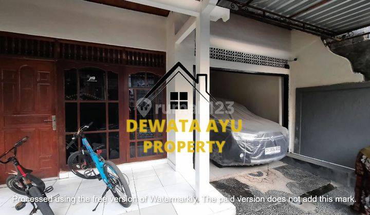 One-Storey House with 3 Bedrooms, Land Area 200M2, Location Tukad Pancoran 1